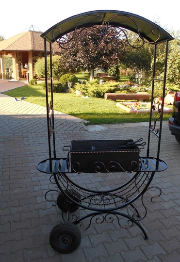 Мангал кованый ЭДВИН-РУФ, сталь 5 мм - 1