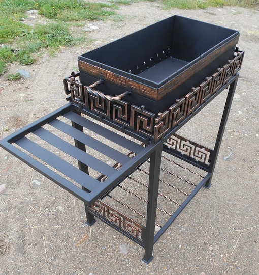 Мангал ВЕРСАЧЕ, сталь 5 мм - 2