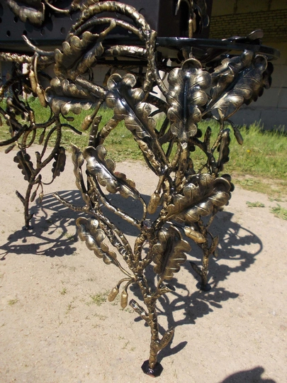 Кованый мангал ЛЕЛЬ, сталь 5 мм - 2