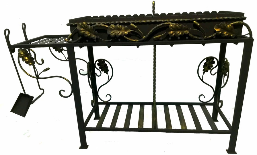 Кованый мангал ТОДОР-100СМ, сталь 5 мм - 1
