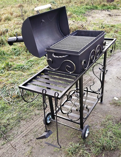 Кованый мангал НОРТ-ГРИЛЬ, сталь 5 мм - 1