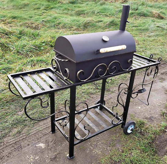 Кованый мангал НОРТ-ГРИЛЬ, сталь 5 мм - 3