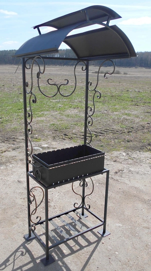 Кованый мангал НОРТ-АТТИК, сталь 5 мм - 1