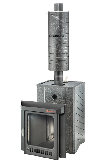 Печь для бани Ферингер Квадра ПФ в кожухе Лайн - 5