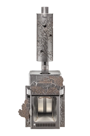 Печь для бани Ферингер Квадра ПФ в кожухе Дуб - 4