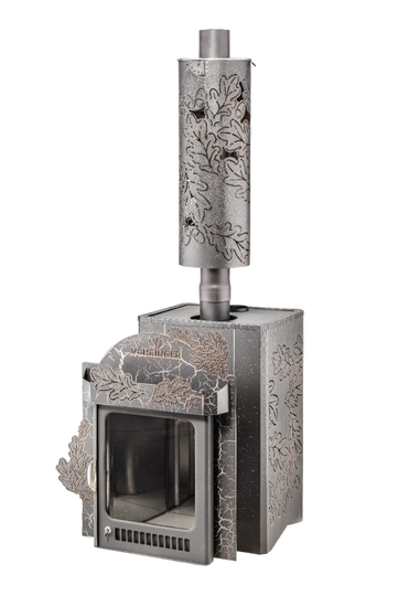 Печь для бани Ферингер Квадра ПФ в кожухе Дуб - 5