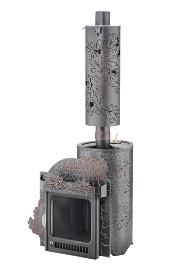 Печь для бани Ферингер Малютка ПФ в кожухе Дуб - 5