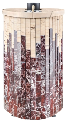 Печь для бани Ферингер Макси ПФ «Россо Леванте + Окаменевшее дерево» - 3