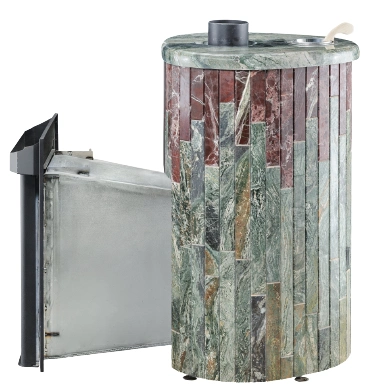 Печь для бани Ферингер Макси ПФ «Жадеит + Россо Леванте» - 2