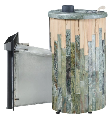 Печь для бани Ферингер Макси ПФ «Жадеит + Окаменевшее дерево» - 2