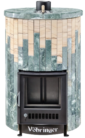 Печь для бани Ферингер Уют-18 ПФ «Змеевик + Окаменевшее дерево» - 1