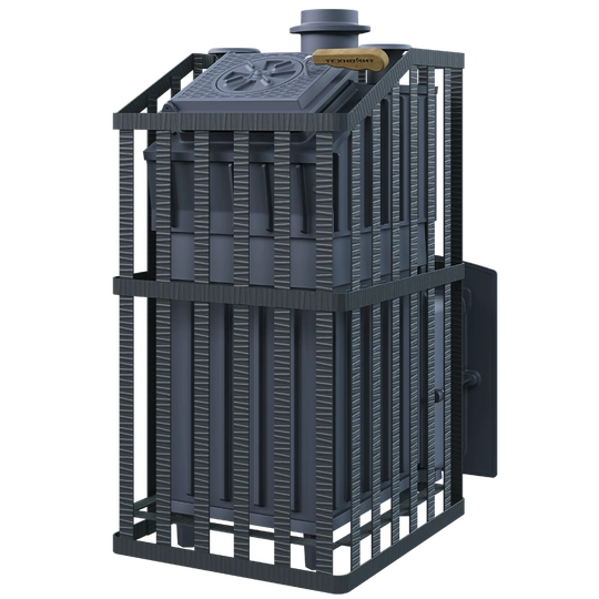 Чугунная печь для бани Гроза 24 (М) Ураган - 3