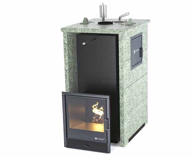Печь для бани Геленджик М2 в трехстороннем кожухе EASYSTEAM - 1