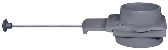 Чугунный шиберный блок ф115 - 1