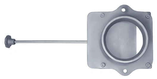 Чугунный шиберный блок ф115 - 2