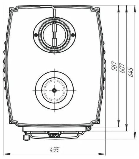 Печь-камин "Маэстро" - 1