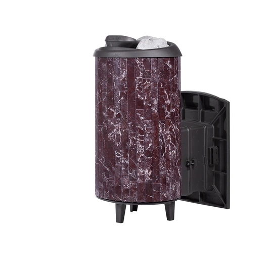 Печь банная "Атмосфера XL" в ламелях "Россо Леванто" наборный рисунок - 7