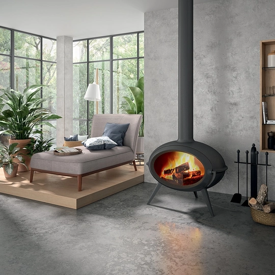 ЧУГУННАЯ ПЕЧЬ-КАМИН INVICTA BRIO - 1