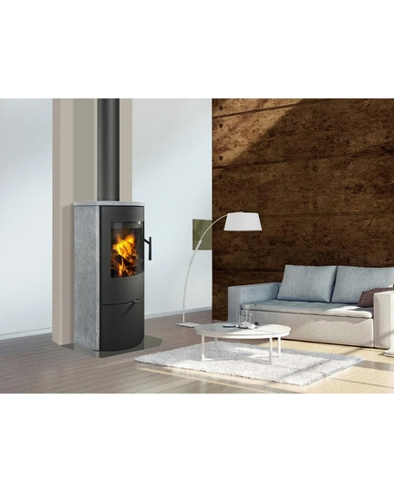 Печь-камин ROMOTOP ALPERA E 02 камень - 1