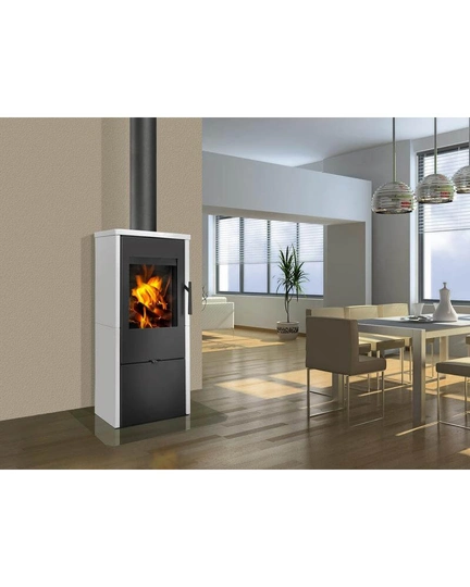 Печь-камин ROMOTOP ALPERA F 01 керамика - 2