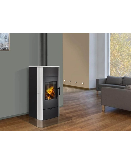 Печь-камин ROMOTOP ESPERA с теплообменником керамика - 1