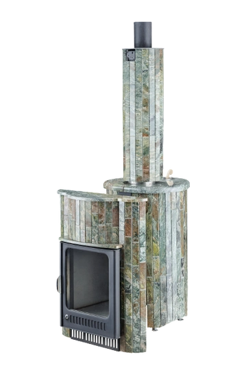 Дымоход-конвектор Ферингер "Жадеит" наборный - 2