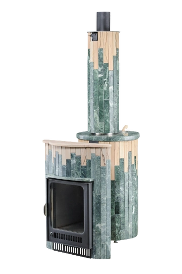 Дымоход-регистр Ферингер "Змеевик + Окаменевшее дерево" - 2