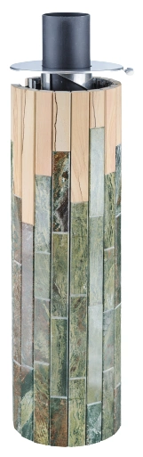 Дымоход-регистр Ферингер "Жадеит + Окаменевшее дерево" - 1