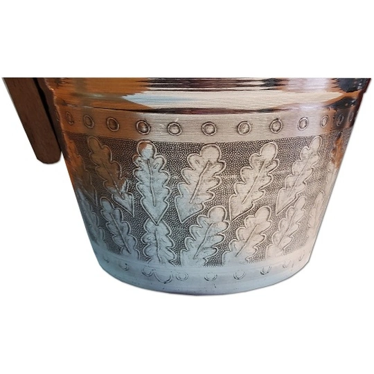 Ушат алюминий с тиснением (3л, 5л) - 3