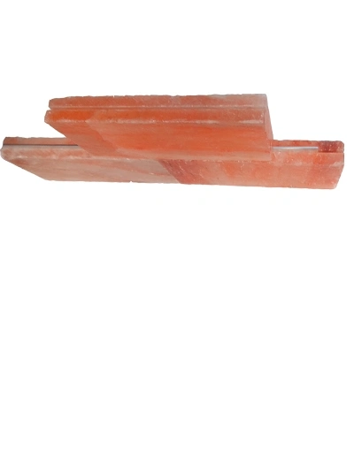 Кирпич из гималайской соли с пазом для монтажа, шлифованный 200х100х25 - 1