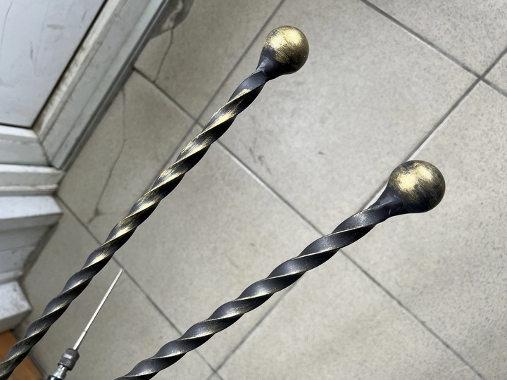 Щипцы кованые Патина золото - 2