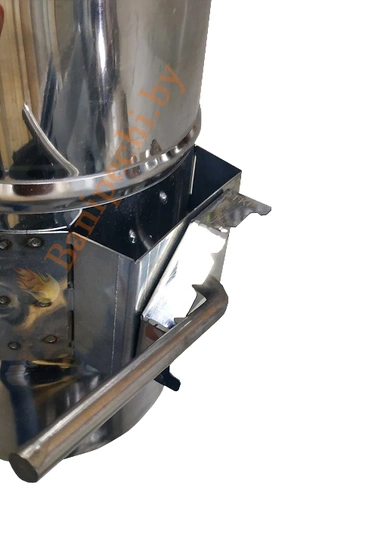 Шибер поворотный с фиксатором Феролайф (304/1мм) ф150 - 1