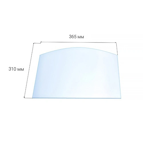 Стекло огнеупорное Robax Везувий 240 (0,310х0,365) - 2