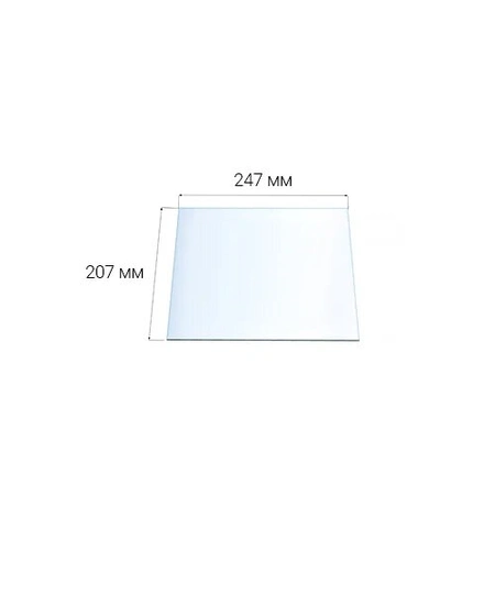 Стекло огнеупорное Robax Везувий 270 (0,207х0,247) - 1