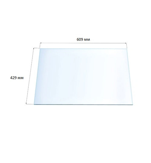 Стекло огнеупорное Robax KFD Eco MAX 14 (0,609х0,429) - 1