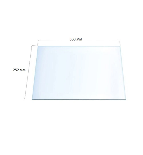 Стекло огнеупорное Robax Рубцовск Камелек ДКУ-9С (0,360х0,252) - 1