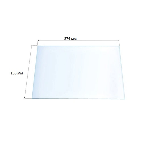 Стекло огнеупорное Robax Рубцовск Зной ДКГ-5С-Э (0,374х0,155) - 1