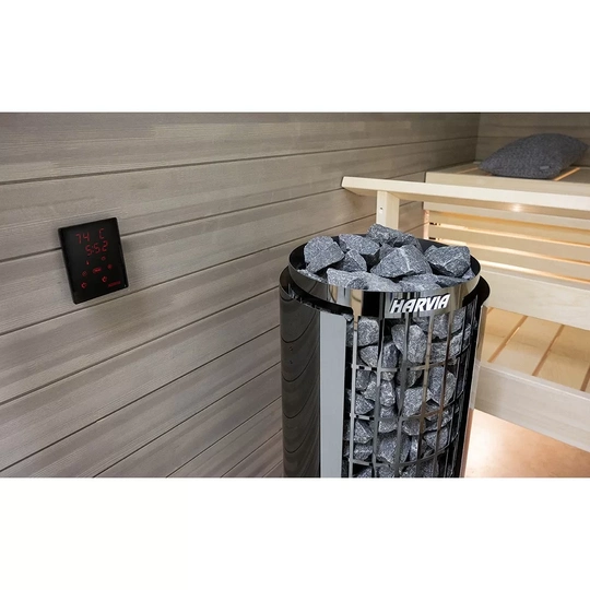 Печь для бани Harvia Cilindro PC90XW WiFi steel - 3