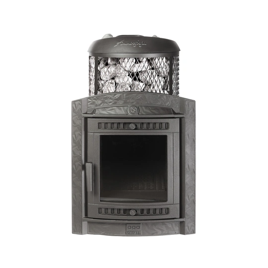 Печь банная "Атмосфера L" комбинированная сетка-ламель "Талькохлорит" - 4