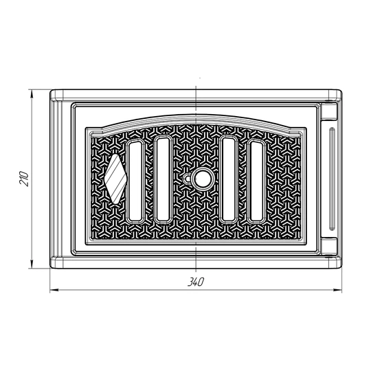 ДВЕРЦА ПОДДУВАЛЬНАЯ «АРКТИКА» - 3