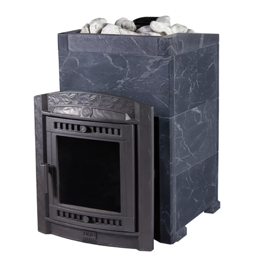 Печь банная "Атмосфера L" в облицовке "Талькохлорит" - 1