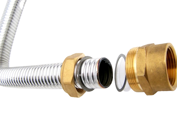 Муфта латунная IWS (F) 15 х 1/2" EF внутренняя резьба - 3