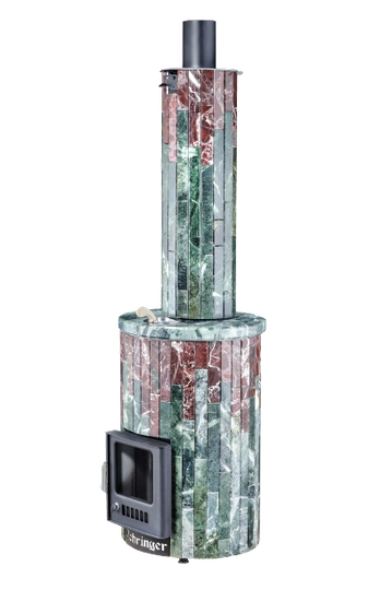 Печь для бани Ферингер УЮТ-25 ПФ «Змеевик + Россо Леванте» - 4