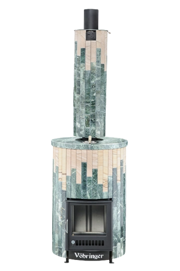 Печь для бани Ферингер УЮТ-25 ПФ «Змеевик + Окаменевшее дерево» - 4