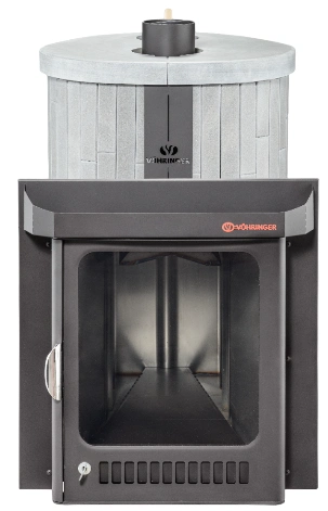 Печь для бани Ферингер Макси ПФ «Серый велюр» наборный - 1