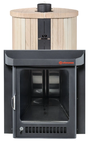 Печь для бани Ферингер Макси ПФ «Окаменевшее дерево» перенесенный рисунок - 1