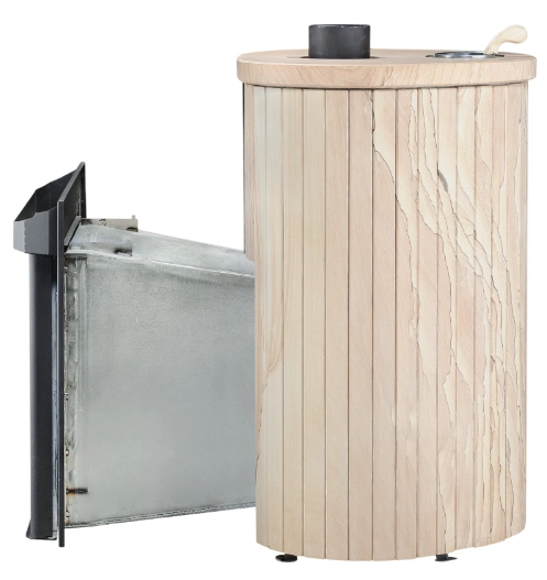 Печь для бани Ферингер Макси ПФ «Окаменевшее дерево» перенесенный рисунок - 2