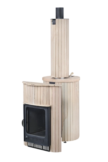 Печь для бани Ферингер Макси ПФ «Окаменевшее дерево» перенесенный рисунок - 4