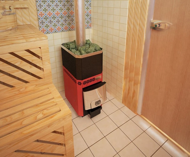 Печь для бани Теплодар Русь 12 ЛУ - 2