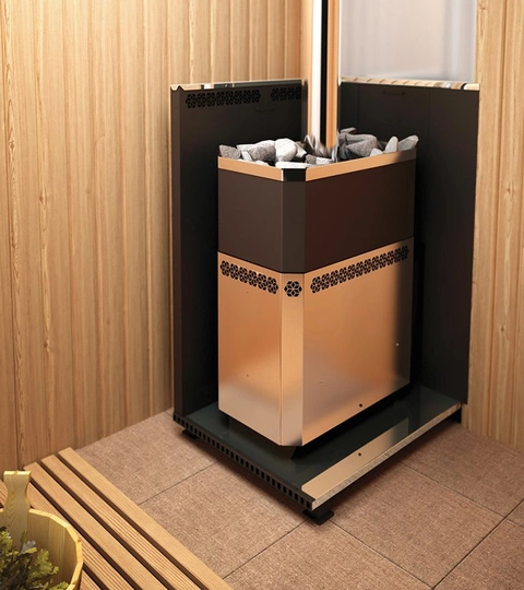 Печь для бани Теплодар Русь 12 ЛНЗП Панорама Профи - 2